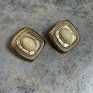 Vintage Western Stone Earrings